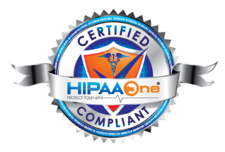 HIPAAOneTM Certified Seal