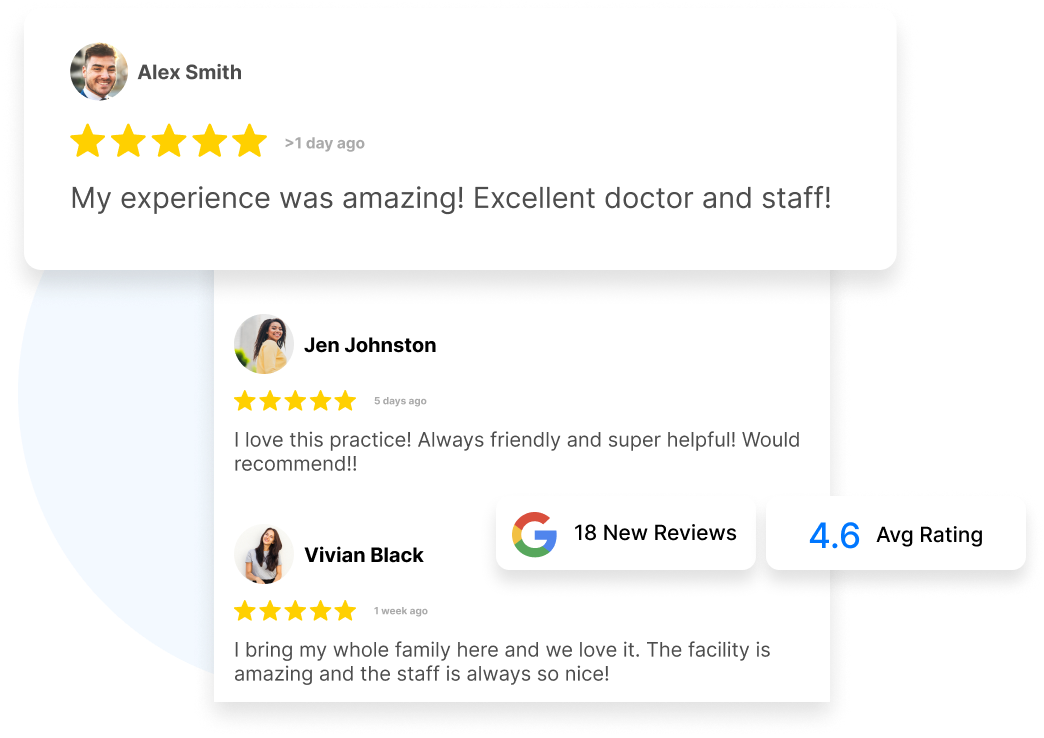 Get more 5 star reviews