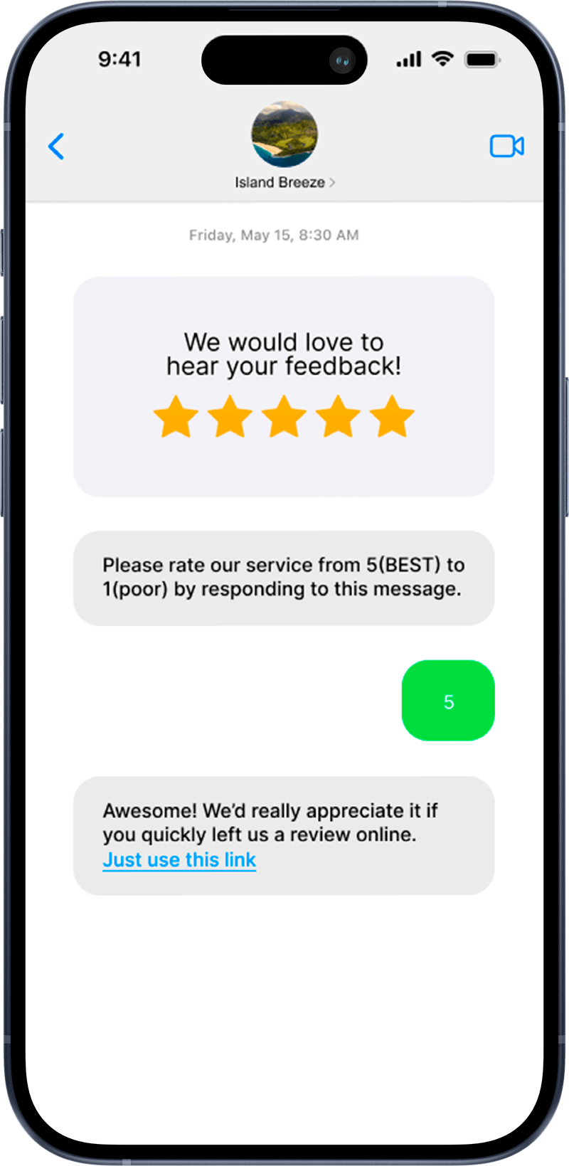 5-star review generation 1