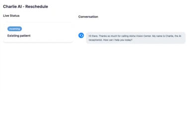 charlie ai reschedule